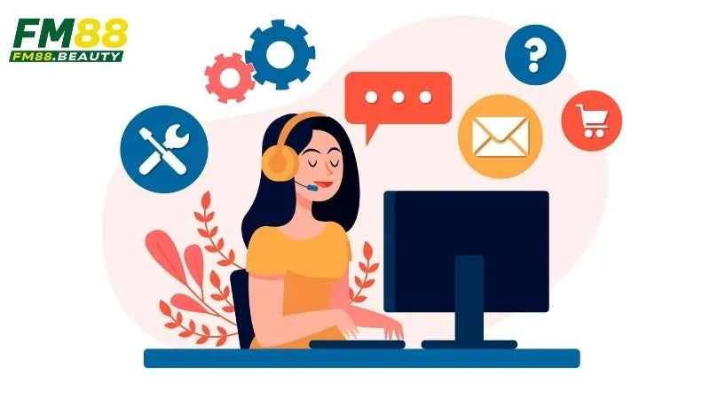 Khách hàng dễ dàng liên hệ FM88 nhanh qua hotline, email 
